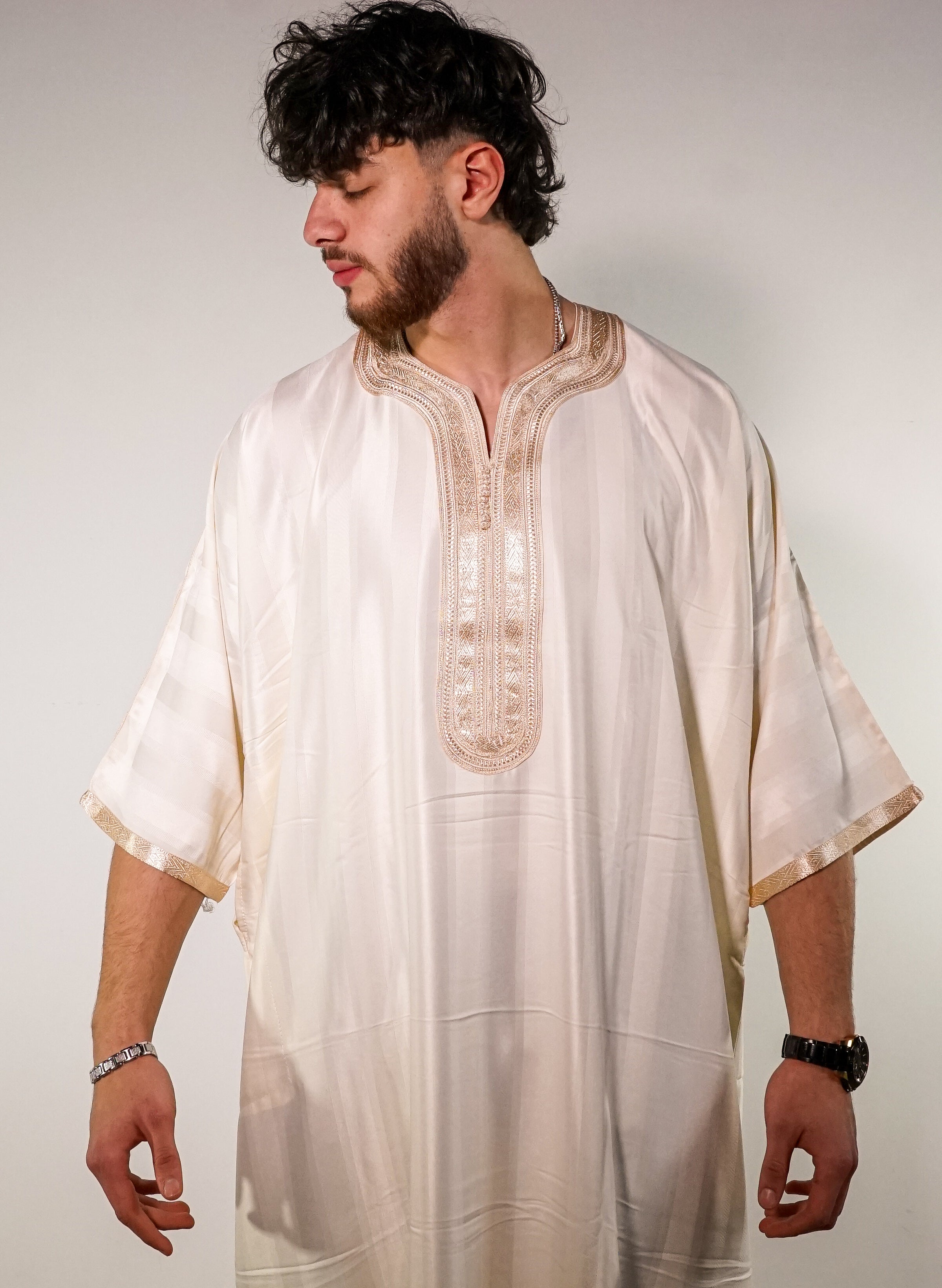 White and Gold Jawhara